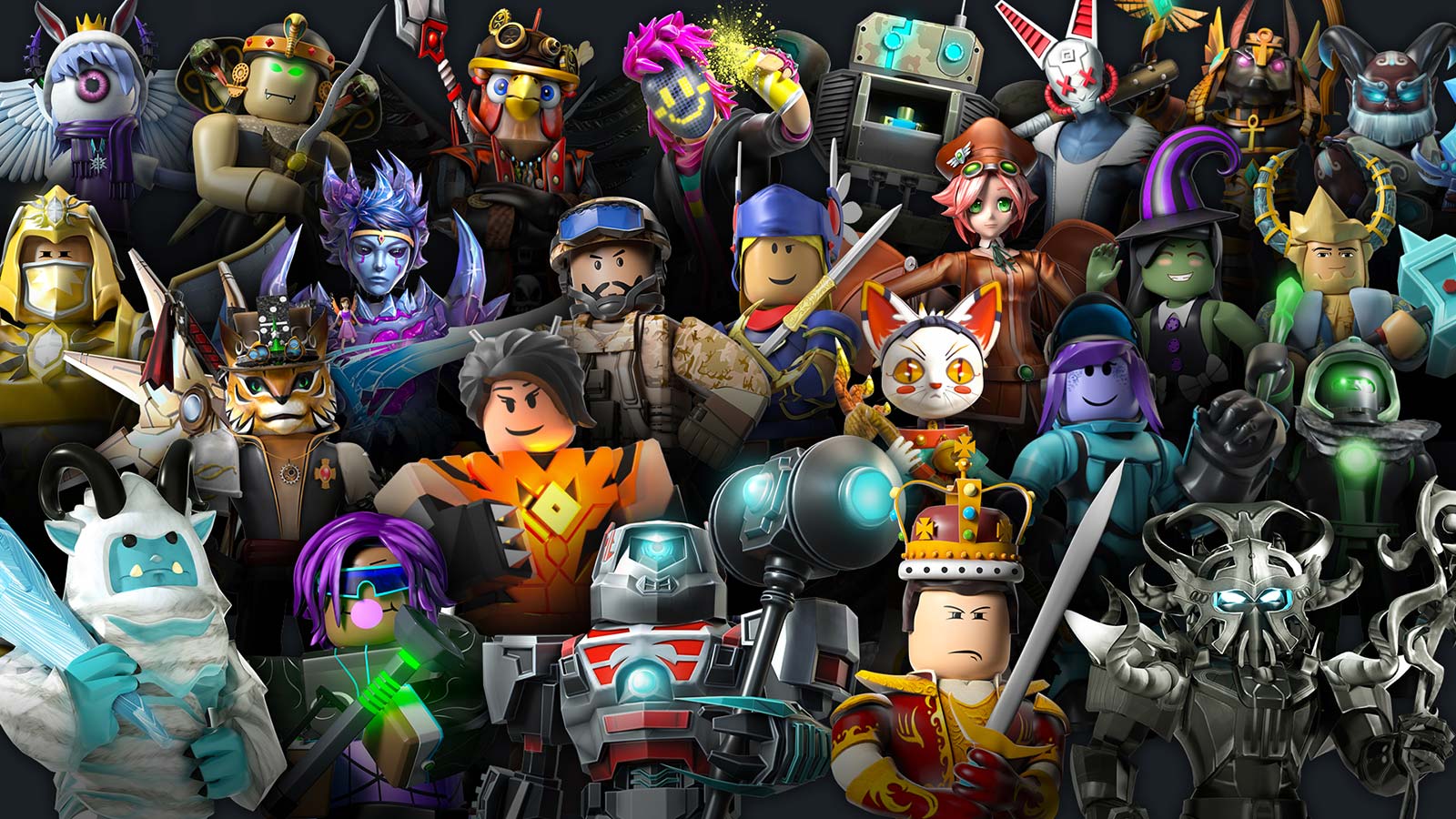 Avatares e personagens do Roblox